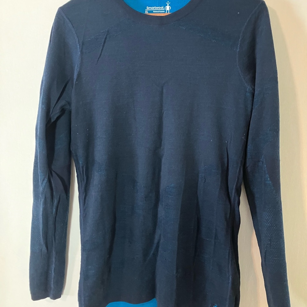 Smartwool Women's Navy Long Sleeve Tee